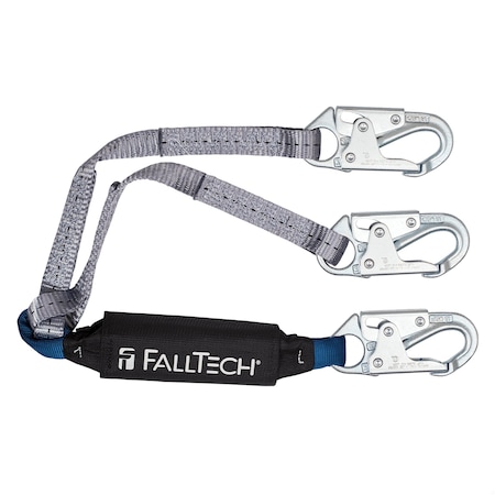 Falltech 3ft SAL Y-LEGS, VIEWPACK WITH SNAP HOOKS 826083